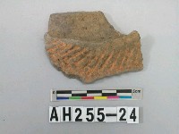 藏品(灰色夾砂陶器底部殘件)的圖片